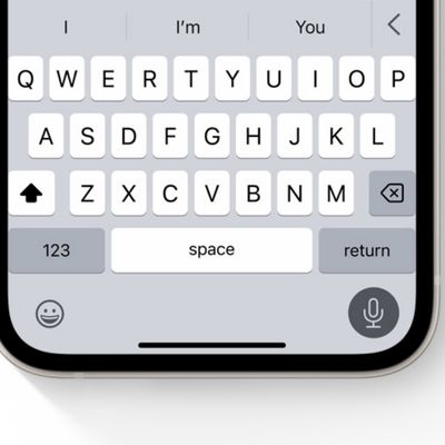 iOS 16 Keyboard