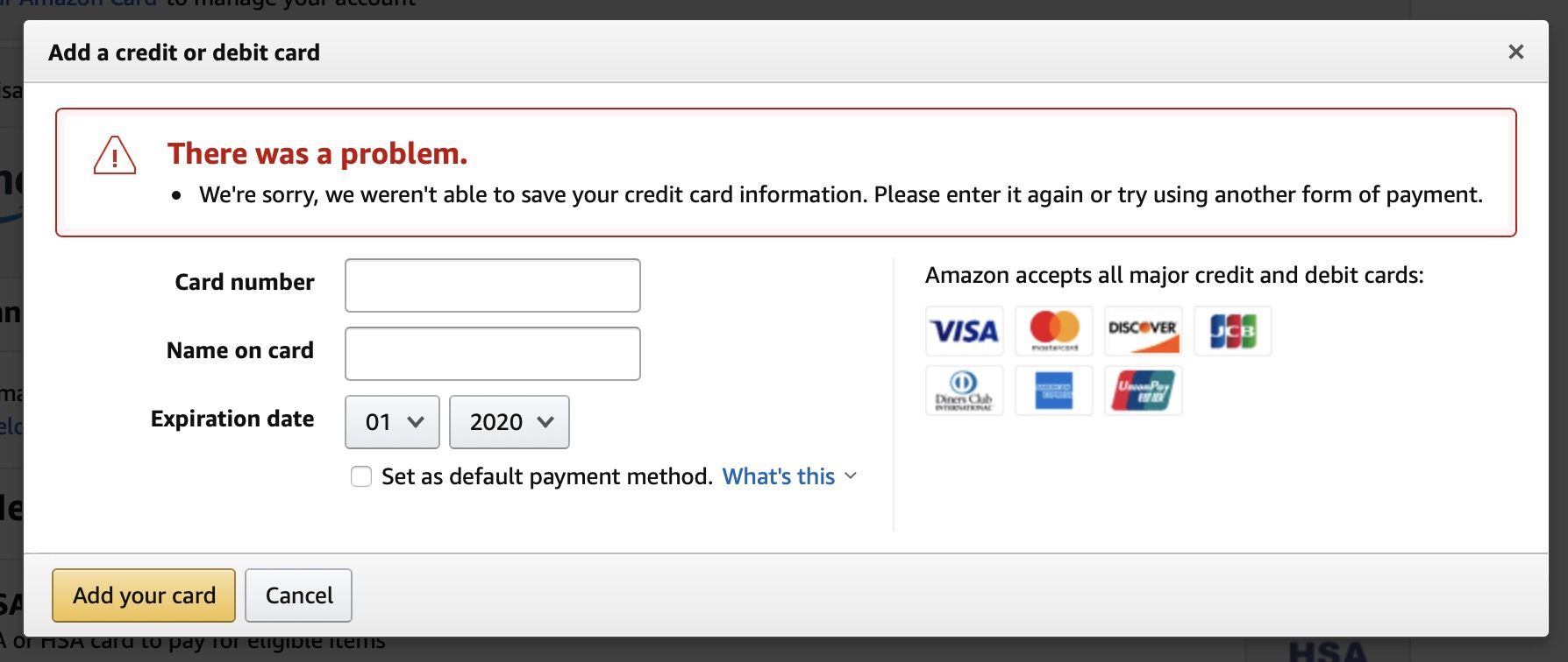 photo of Amazon Inexplicably Removes Apple Card From Payment Options image