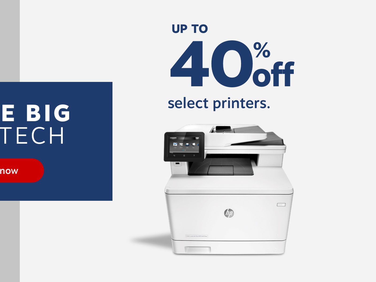 Printers on store sale at staples