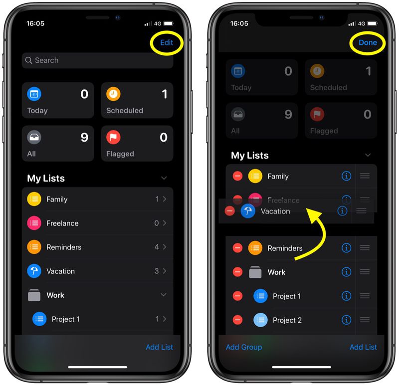 How To Organize Reminder Lists On IPhone And IPad - MacRumors