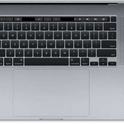 16 inch macbook pro top down