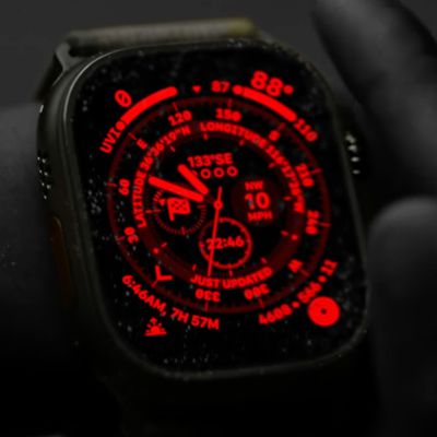 apple watch ultra night mode
