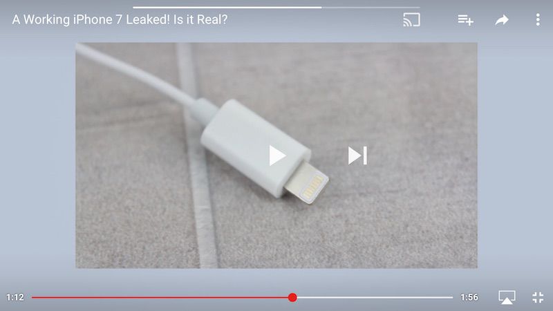 YouTube iOS App Removes Apple's Obtrusive Volume Indicator in New ...