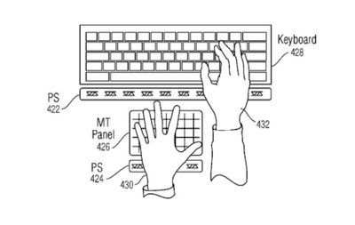 Apple hover-sensing patent