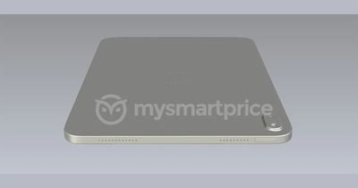 10th Generation iPad Render MySmartPrice 2 - شایعه شده است که iPad سطح بعدی دارای لبه های مسطح، برآمدگی دوربین و موارد دیگر خواهد بود