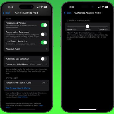 airpods adaptive audio