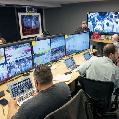 apple sports surveillance room