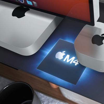 M4 Mac mini Silver Perspective