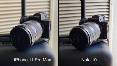 Camera Comparison Iphone 11 Pro Max Vs Samsung Galaxy Note 10 Macrumors