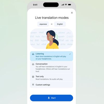 google translate headphones ios 2x