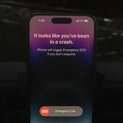 iPhone 14 Car Crash Detection
