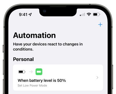 low power mode shortcut 5