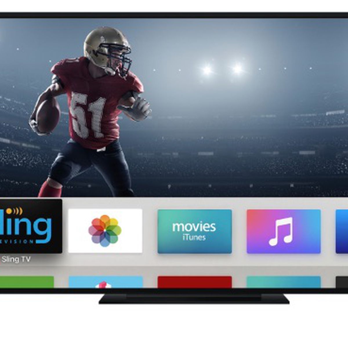how do you access sling tv on apple tv