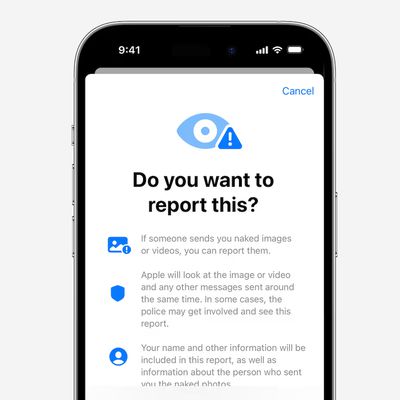 iOS 18 2 Communication Safety Report Feature