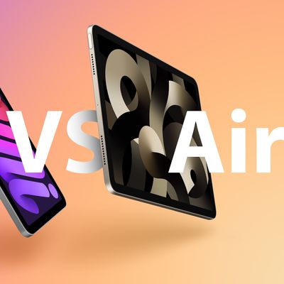 ipad mini vs air early 2022