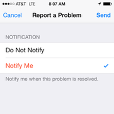 apple maps report push1