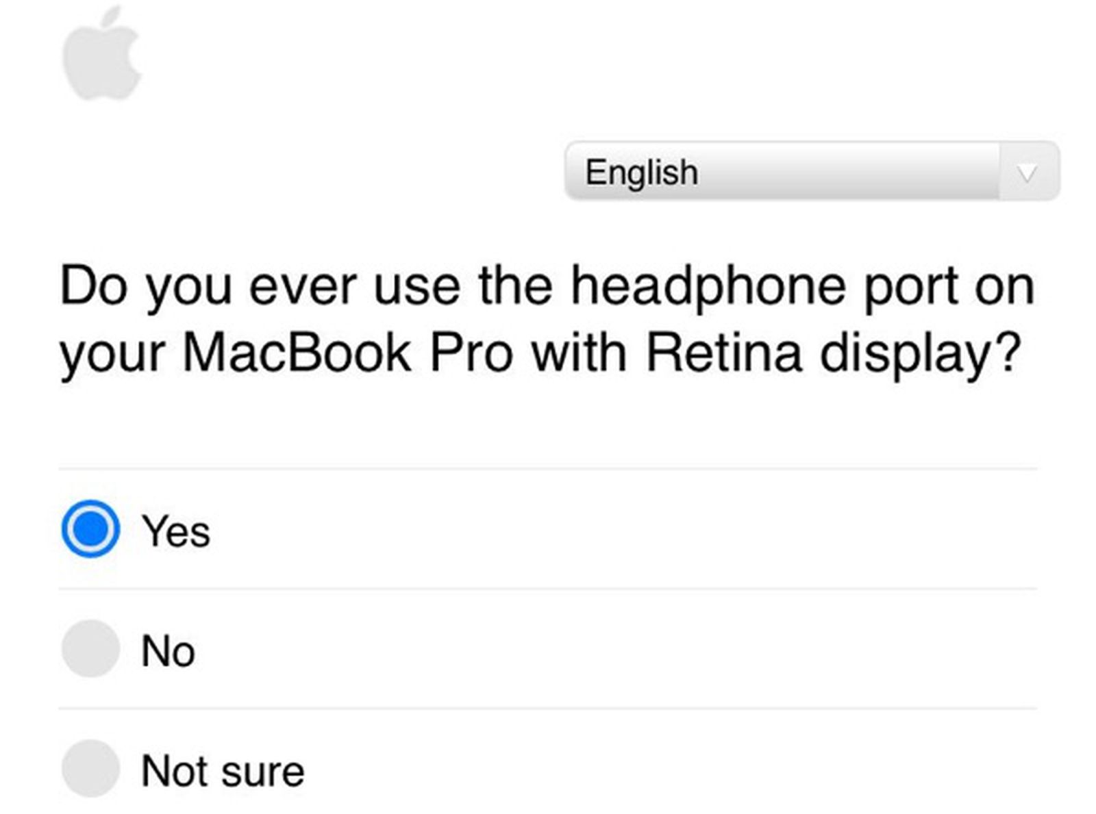 Apple Surveying MacBook Pro Users About Headphone Jack and Other Ports