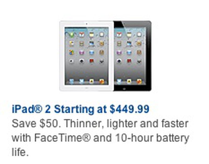 Best Buy Preparing for iPad Updates with 50 Price Cut, Inventory Cuts