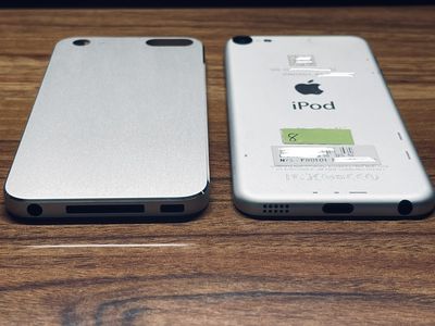 Unreleased iPod Touch 5 With Chamfered Edges and 30-Pin Dock 