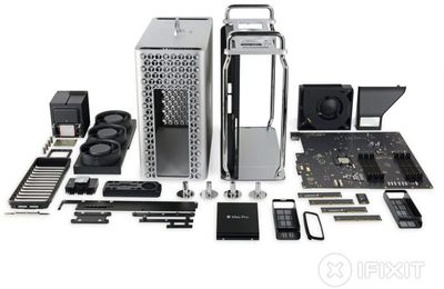 2019 mac pro teardown ifixit