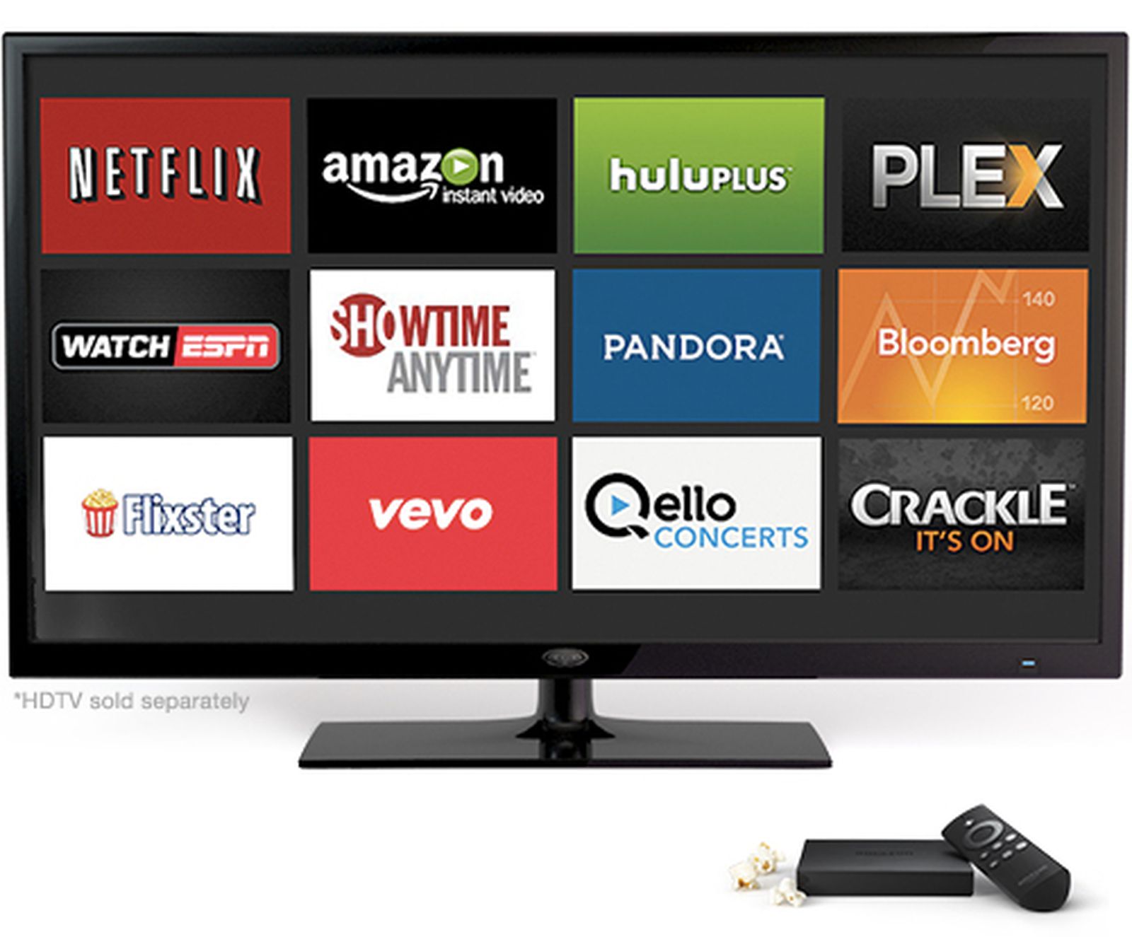Amazon Launches 'Fire TV' Media Streaming Box with Voice Search, Game ...