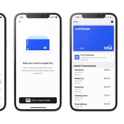 coinbase apple pay