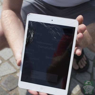 ipad mini cracked