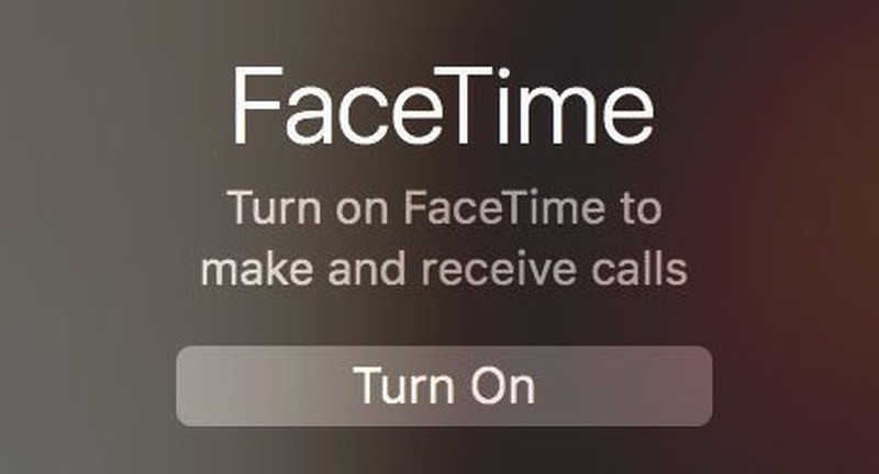 facetime on mac wont login