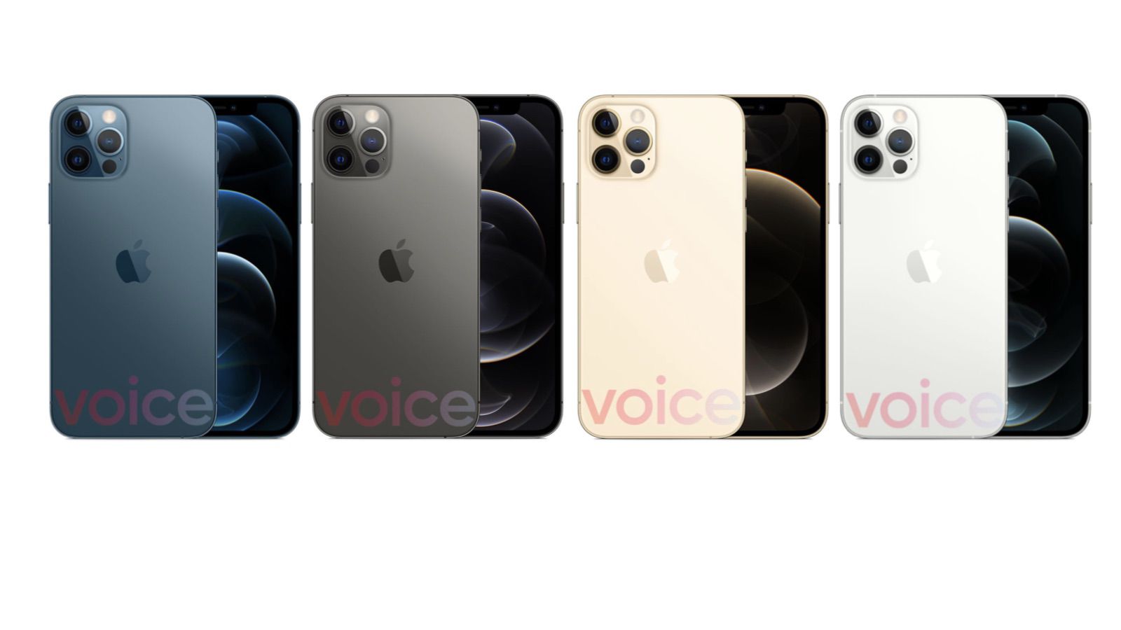 iPhone 12 Pro Leaked in Blue, Graphite, Gold, and Silver ...