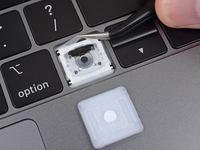 ifixit base 2019 13 inch macbook pro-toetsenbord