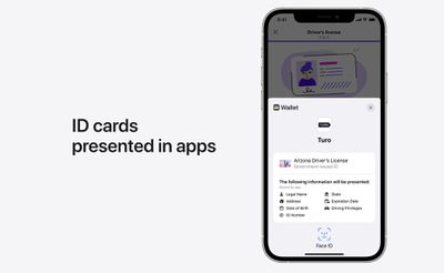 ios 16 wallet ids in app turo - گواهینامه رانندگی آیفون در برنامه های iOS 16 پذیرفته می شود