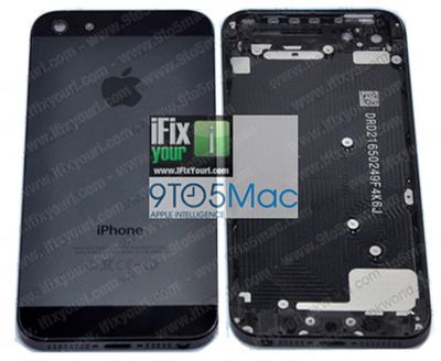 iphone 5 rear shell black