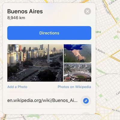 apple maps traffic argentina