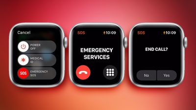 función de llamada de emergencia de apple watch