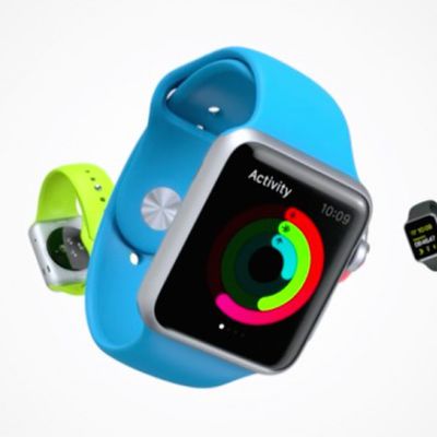 apple watch activity blue