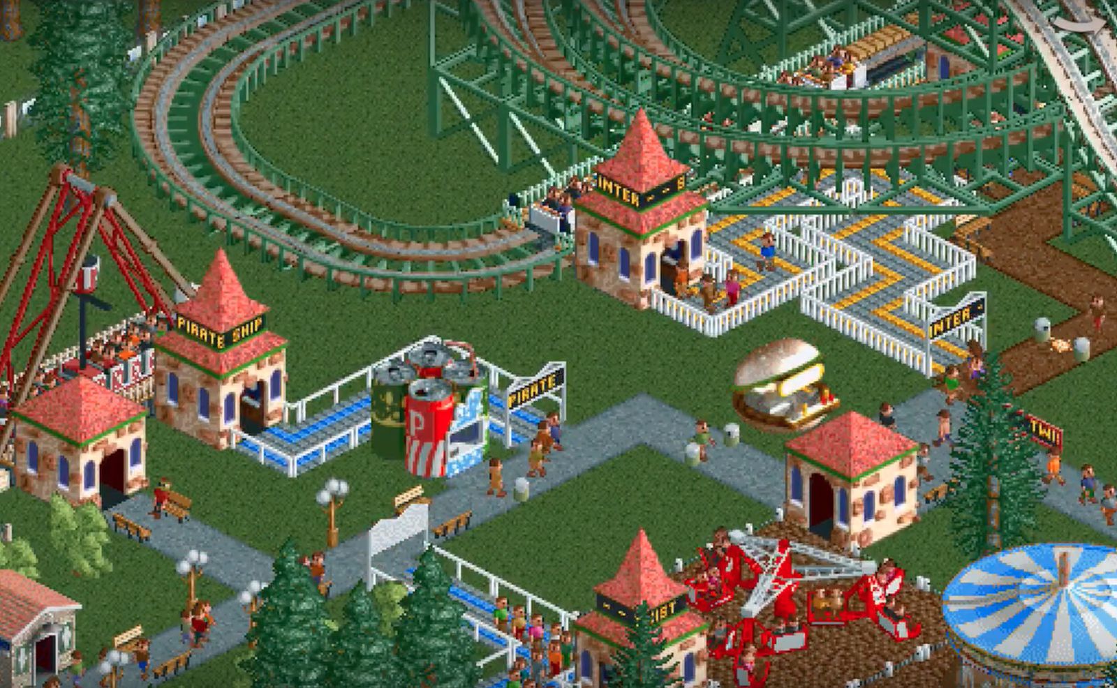 Análise: RollerCoaster Tycoon Adventures (Switch) é um loop pouco