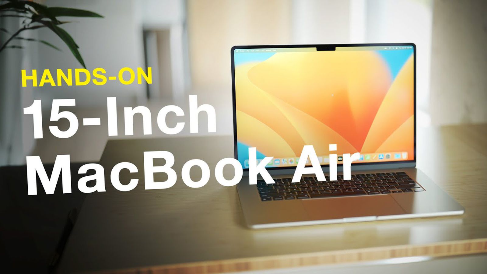 Apple Announces New MacBook Air With 15.3-inch Display and M2 Chip Starting  at $1,299 - MacRumors
