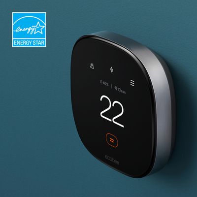 ecobee smart thermostat premium close up - ترموستات هوشمند جدید Ecobee با طراحی ممتاز قبل از راه اندازی رونمایی شد، از HomeKit و Hey Siri پشتیبانی می کند