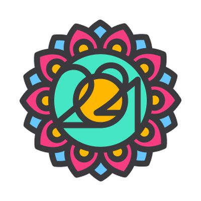 16x9 badge yoga day 2021