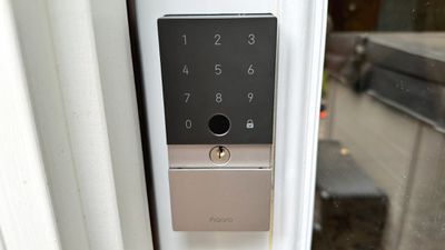 aqara lock open key hole