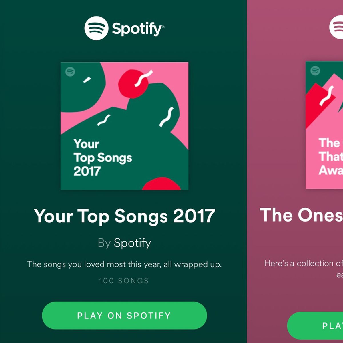 Spotify's Annual 'Wrapped' Feature Serves Up Playlists Based on Your 2017  Listening Habits - MacRumors