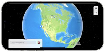 ios 15 maps globe view