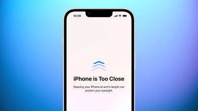 iOS 17 iPhone Screen Distance