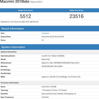 macmini2018benchmark