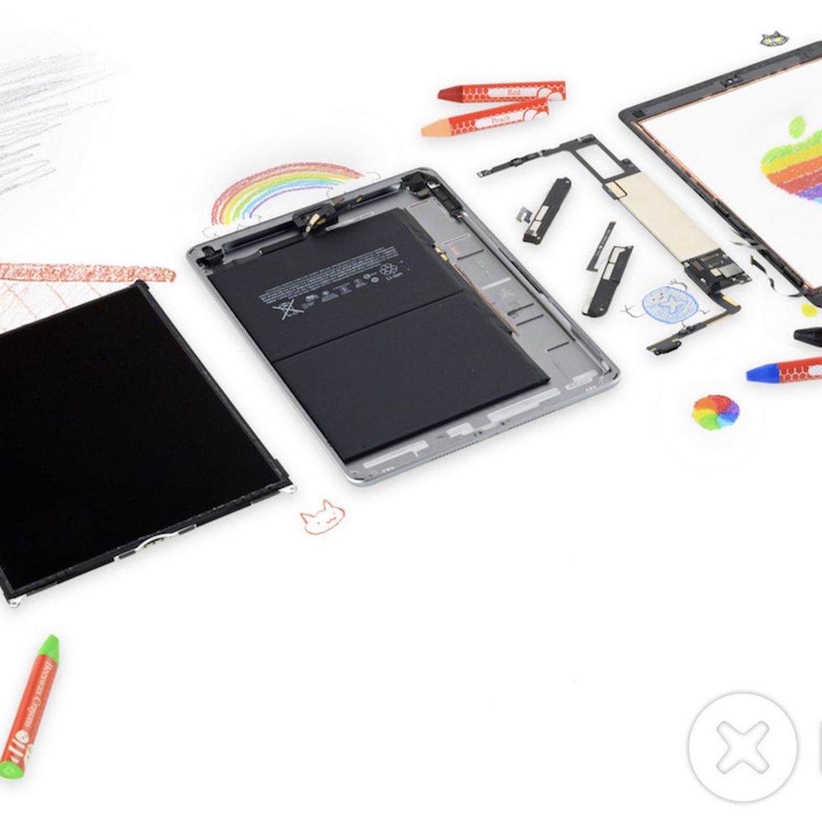 Sixth-Generation iPad Teardown Details 'Repair Nightmare' for