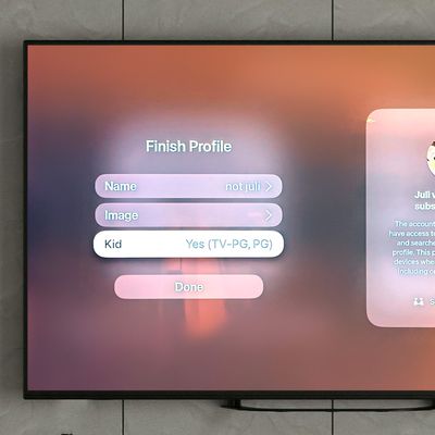 tvos 26 2 create profile