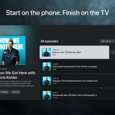 Pocket Casts Apple TV
