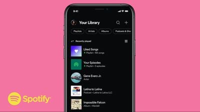 spotify your library