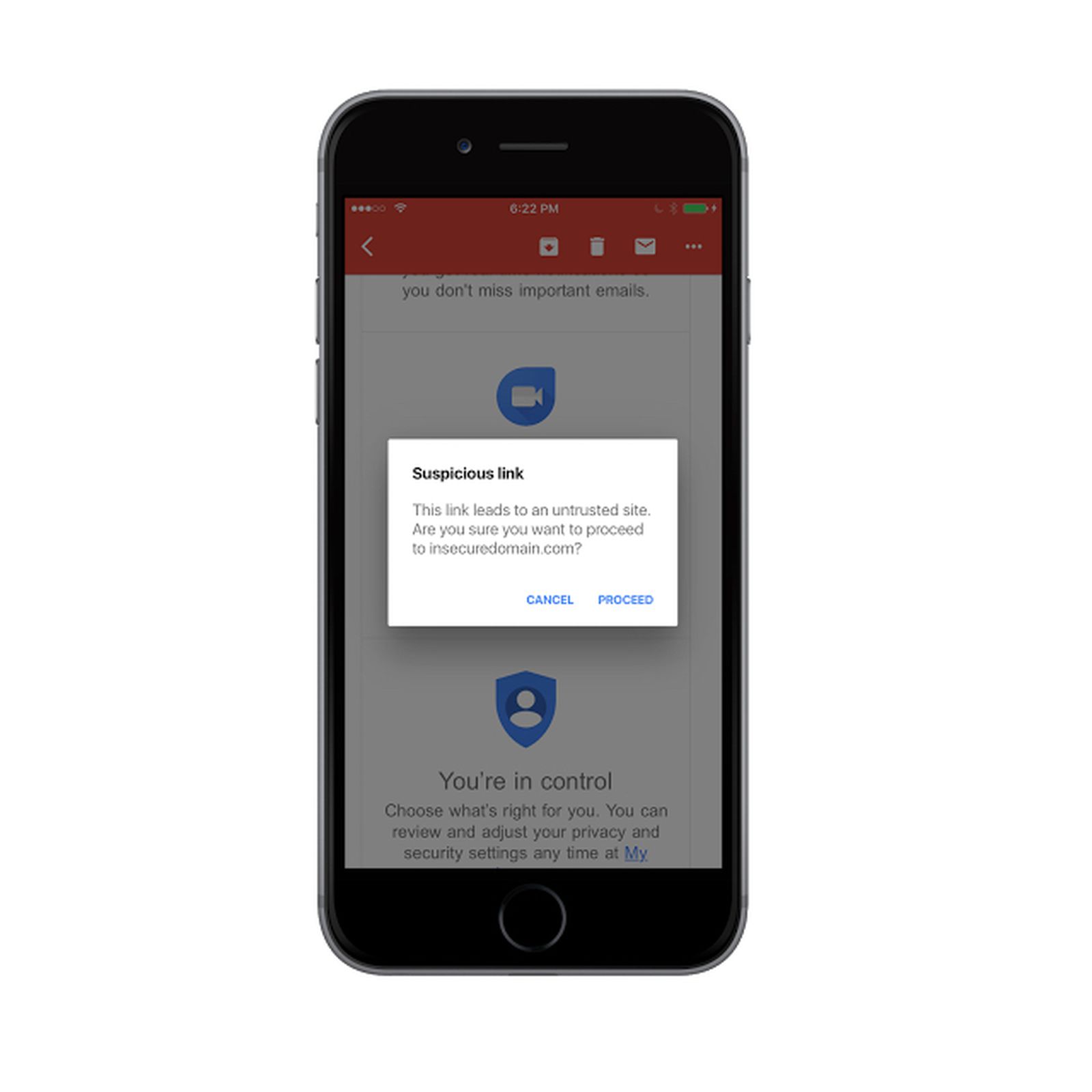 Google Rolls Out Anti-Phishing Feature to Gmail on iOS - MacRumors
