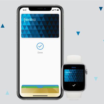 chicago ventra apple pay